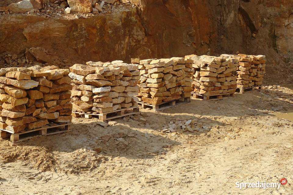 Kamień na ogrodzenie skalniak altankę grilla Dom i Ogród Radomsko