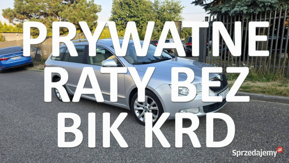 koda Superb Skoda SuperB kombi na raty wynajem nieuszkodzony Škoda Kraków
