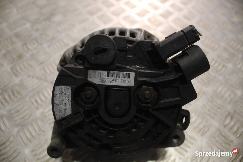 ALTERNATOR PEUGEOT 307 20 HDI 9646321880 Układ elektryczny silnika