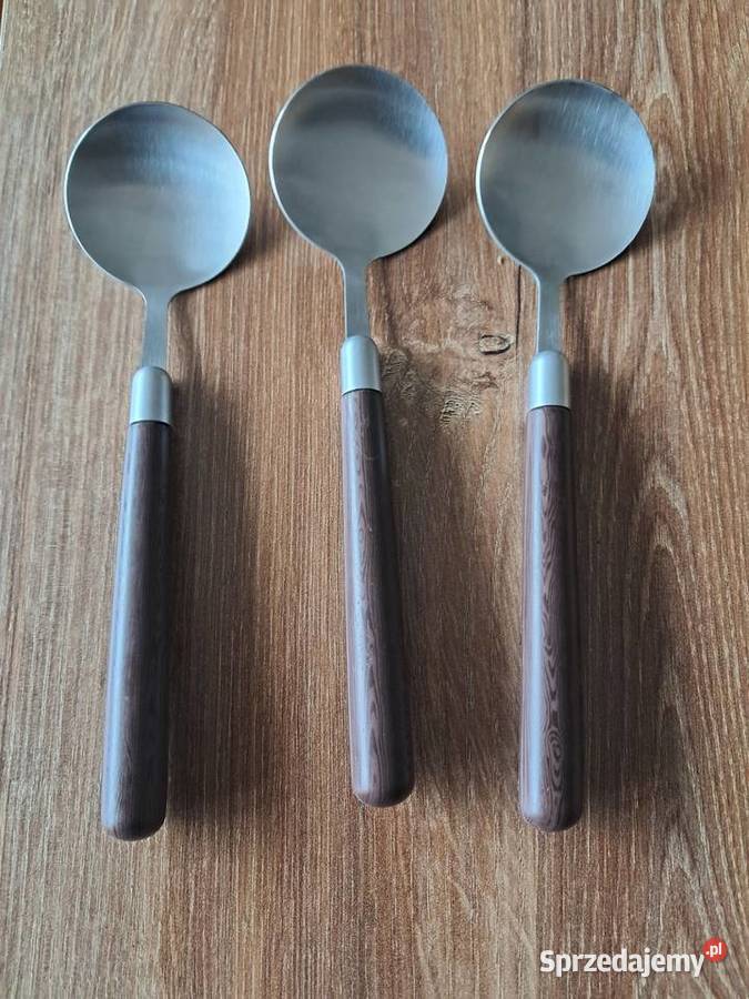 3 nowe łyżki brak metki Sandomierz