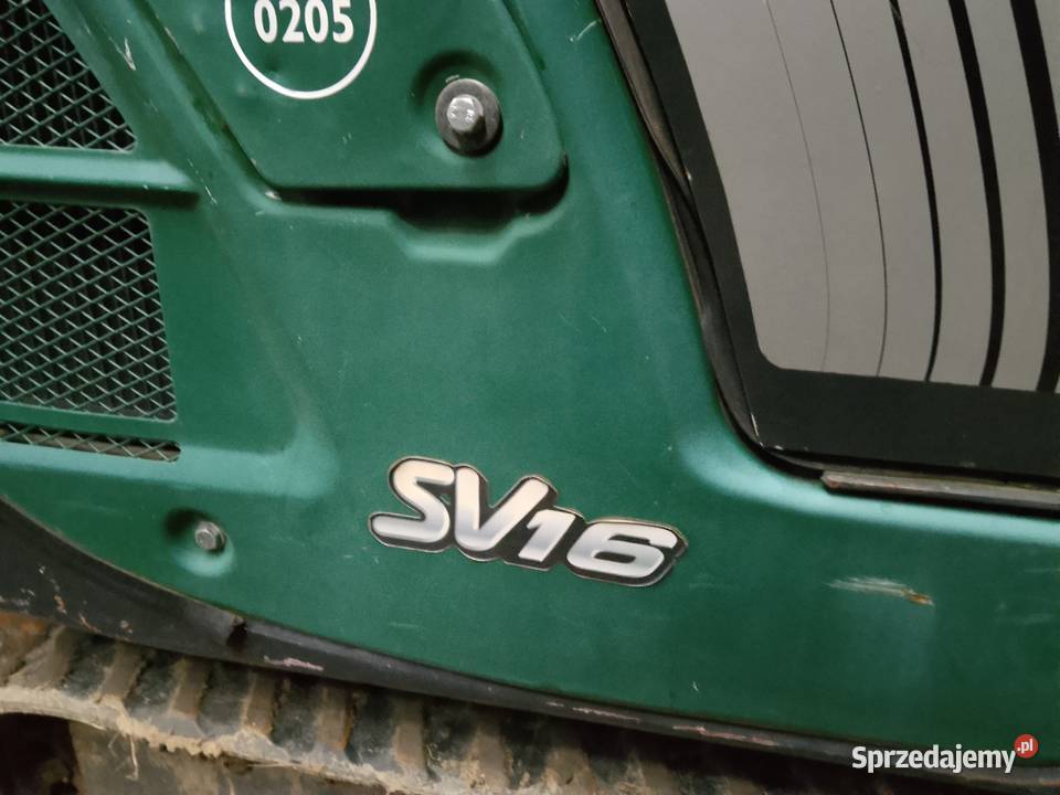 Minikoparka Janmar SV 16 2017 Rok produkcji 2017 łódzkie Sieradz