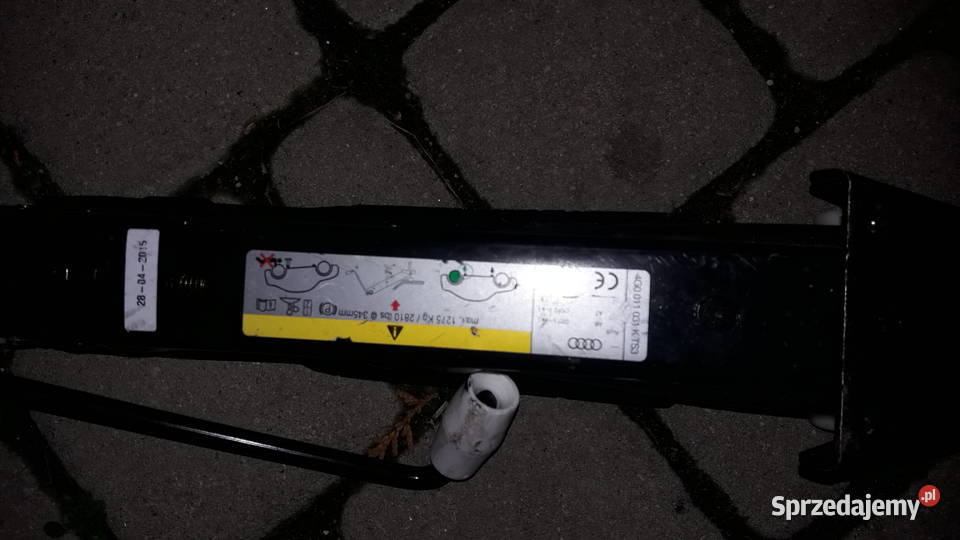 Audi A6 C7 lewarek podnośnik pod auto oryginał dolnośląskie