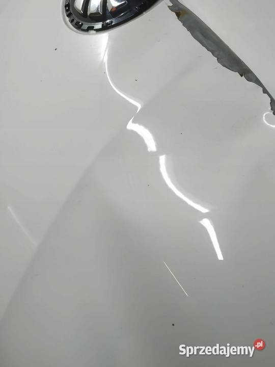 MASKA PRZÓD BIAŁA USZKODZONA Skoda Scala I 2019