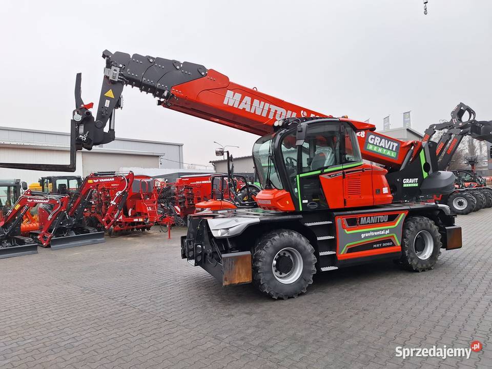 Ładowarka teleskopowa obrotowa Manitou MRT 3060