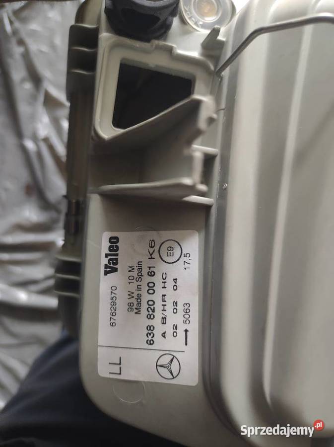 Lampa przód Mercedes Vito 638 nowa Łódź sprzedam