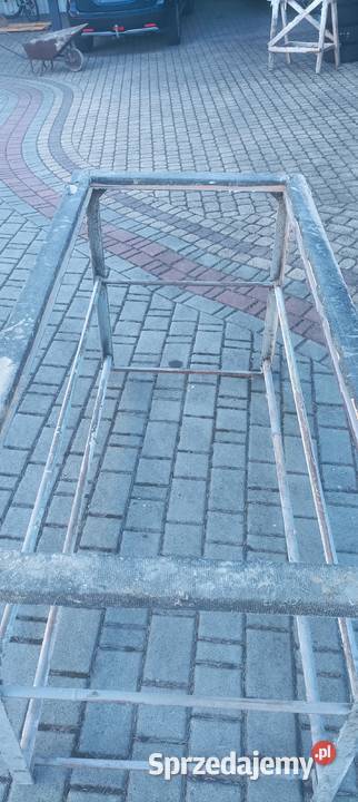 sprzedam konstrukcję stołu regał roboczy stalowy Nawojowa