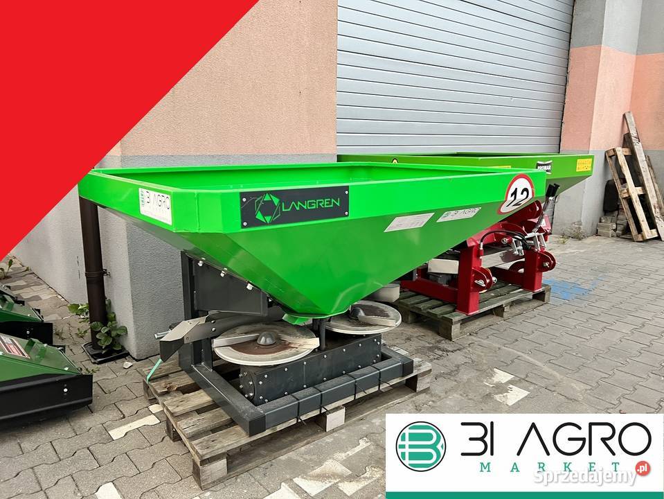 Rozsiewacz nawozów RS600N polowy 2tarczowy 600 Rozsiewacze nawozów Tarnobrzeg