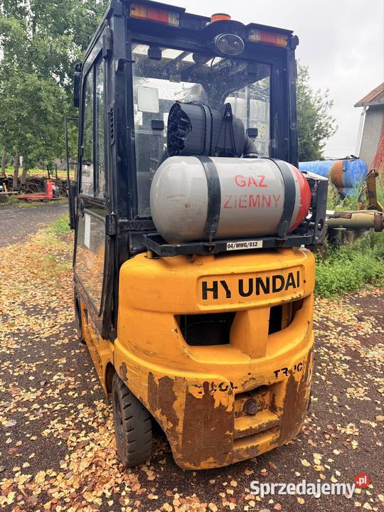 Wózek widłowy Hyundai 1500 gaz Garbów sprzedam
