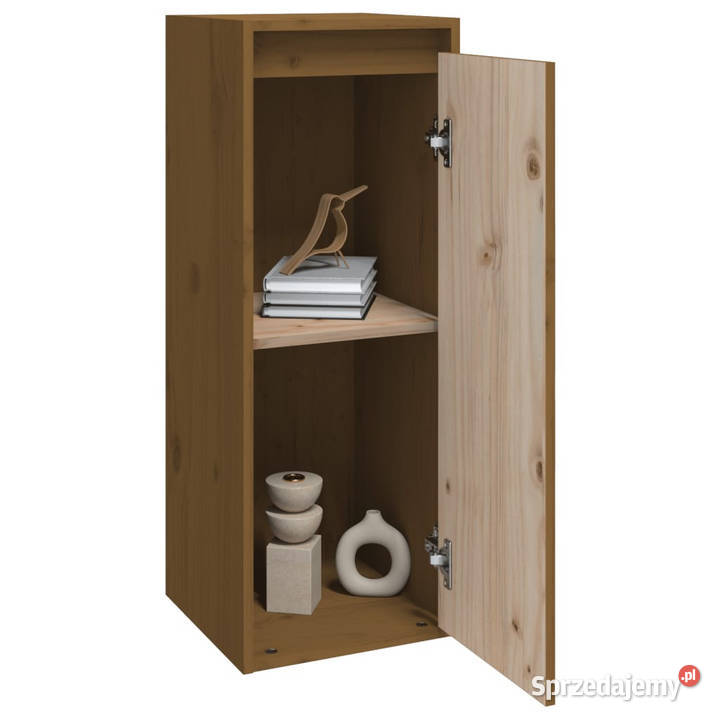 Szafki ścienne 2 miodowy brąz 30x30x80 sosnowe mazowieckie Warszawa