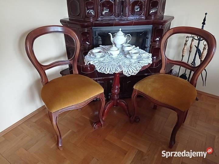 Krzesła drewniane tapicerowane Krzesła Białystok