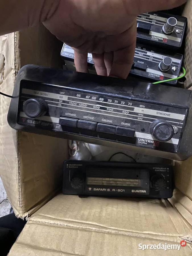 Radio Safari Fiat syrena maluch polonez Sprzęt audio fabryczny Łańcut sprzedam
