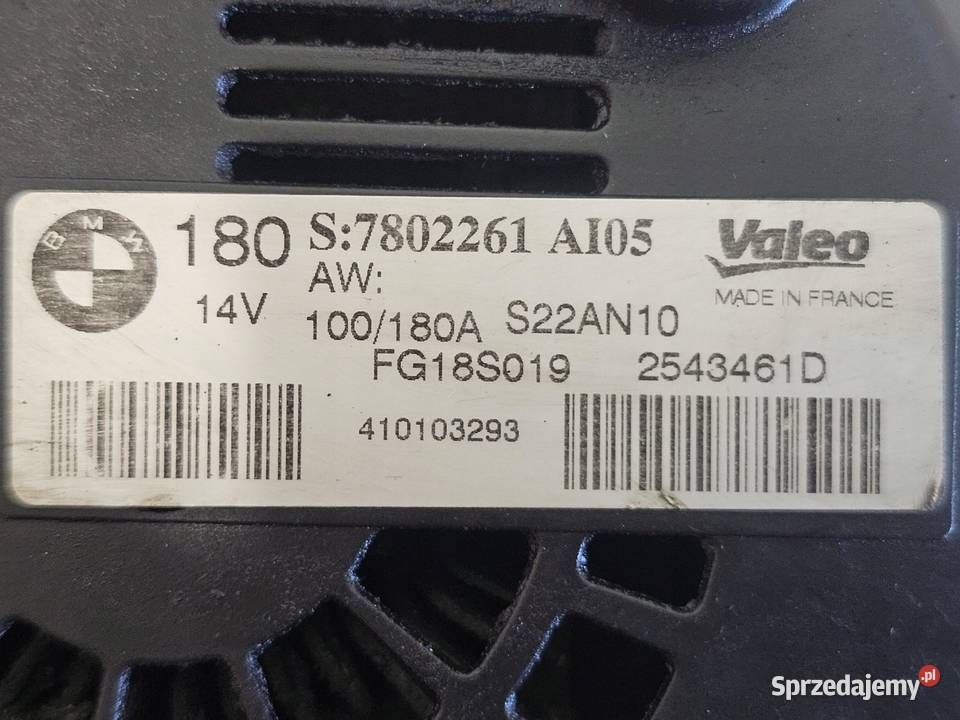 BMW X3 E87 E60 E90 10r 20 D N47D20C alternator świętokrzyskie
