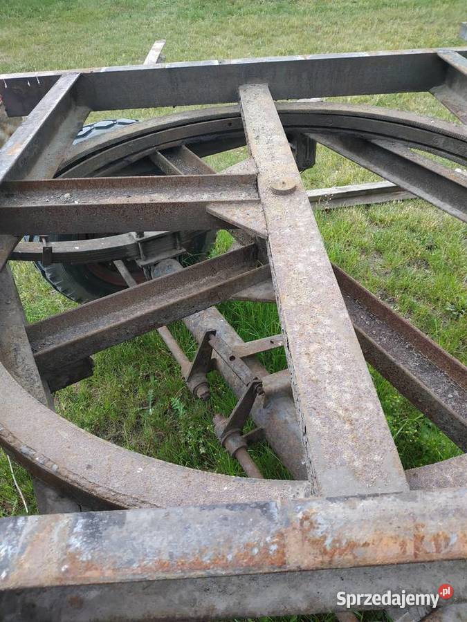 Przyczepa do bel balotów siana słomy Stare Siołkowice