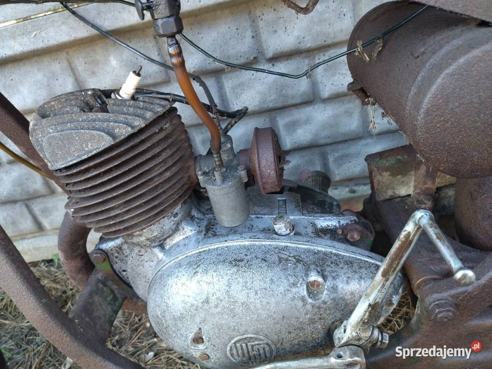 WSK 125 M06 z 1956 zielona WFM 125 SHL Radomsko