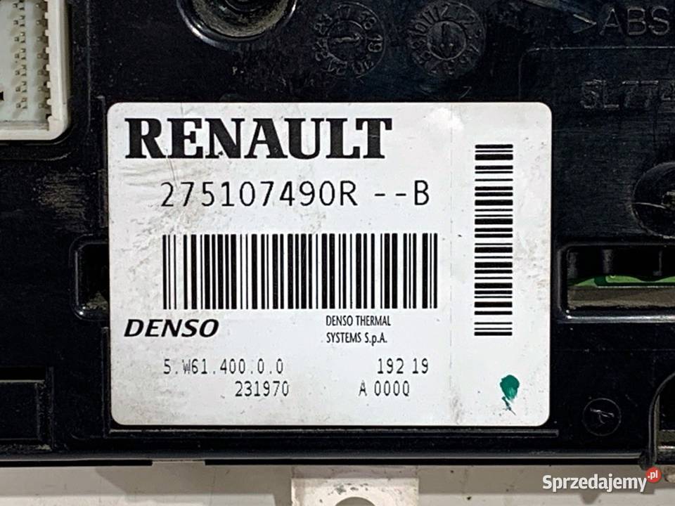 PANEL STEROWANIA NAWIEWU OPEL MOVANO B osobowe