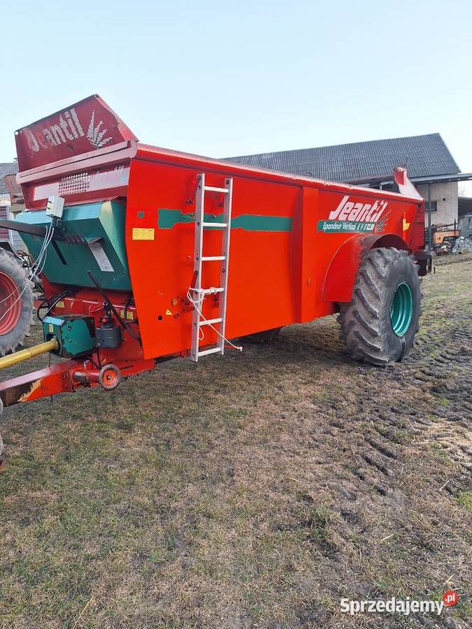 Rozrzutnik obornika wannowy wałki pionowe Stan podlaskie Łomża