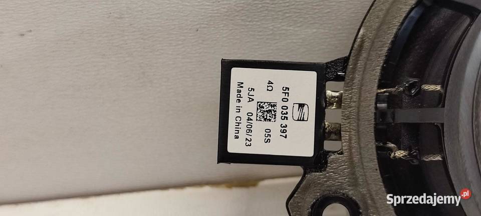 CUPRA FORMENTOR GŁOŚNIK DESKI KONSOLI 5F0035397 Sprzęt audio fabryczny