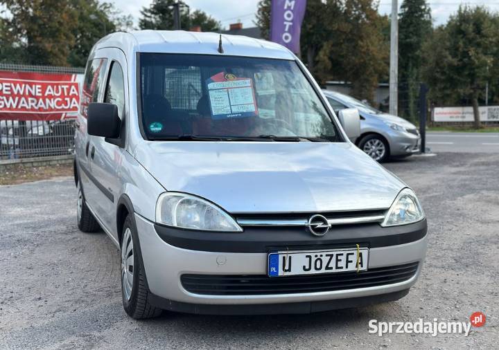 Opel Combo srebrny łódzkie Łask