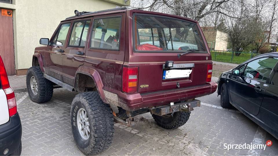 Jeep xj 40 gaz sekwencja Off Road