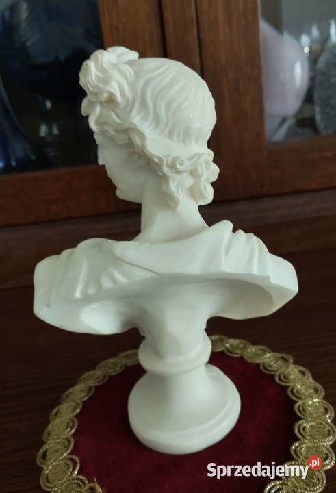 Popiersie Apolla z alabastru Krotoszyn