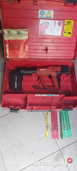 gwoździarka HILTI DX A41 osadzak prochowy taśmy łódzkie Łódź