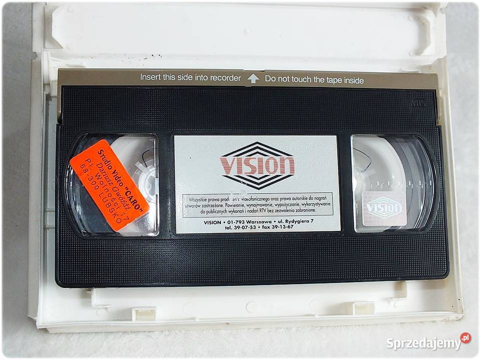 Kaseta VHS Film Władca lalek 3 Zemsta Toulona Żary