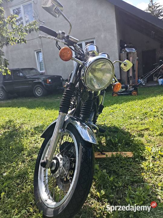 YAMAHA SR 500 zarejestrowana opłacona na chodzie nieuszkodzony mazowieckie Grodzisk Mazowiecki