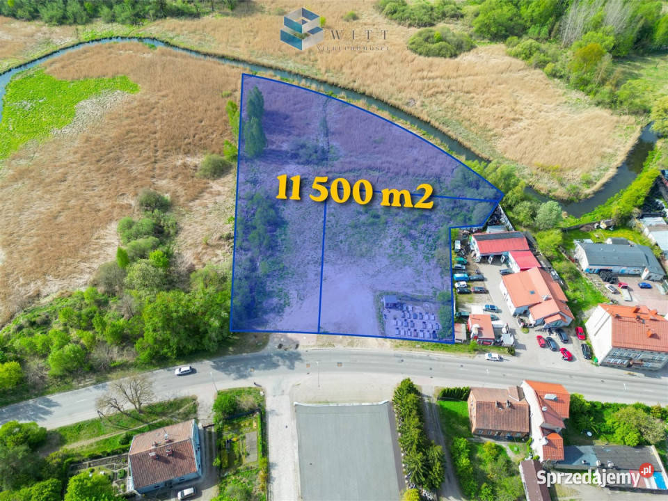 Działka 11580m Ostróda Olsztyńska