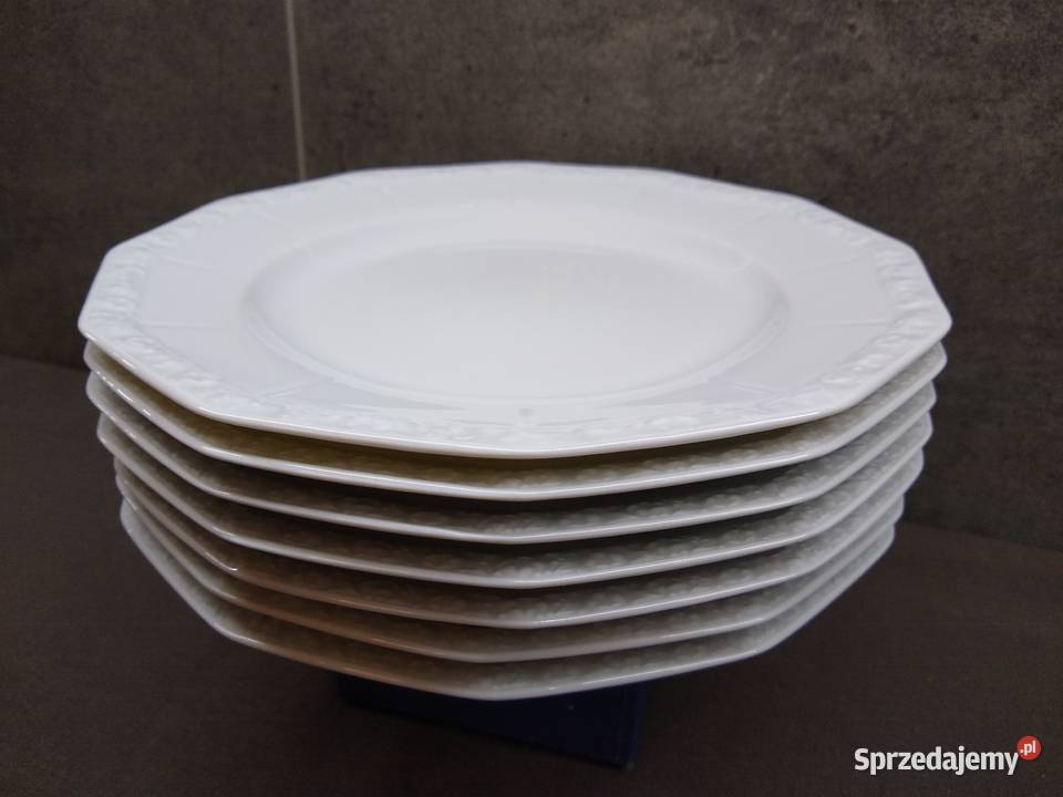 Talerz płytki Rosenthal Biała Maria Classic