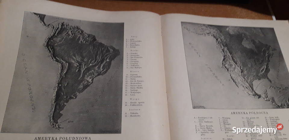 ATLAS DO GEOGRAFJI POLSKI I POWSZECHNEJ WYDARCTA Iwno sprzedam
