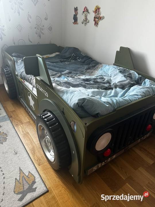 Łóżko dziecięcy Military Jeep Bielsko-Biała sprzedam