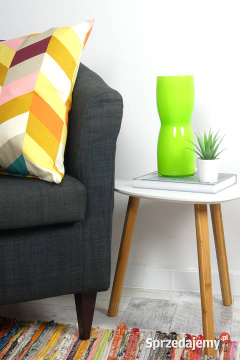 Lampa biurkowa MUSKO szkło błyszczące różne Nowe