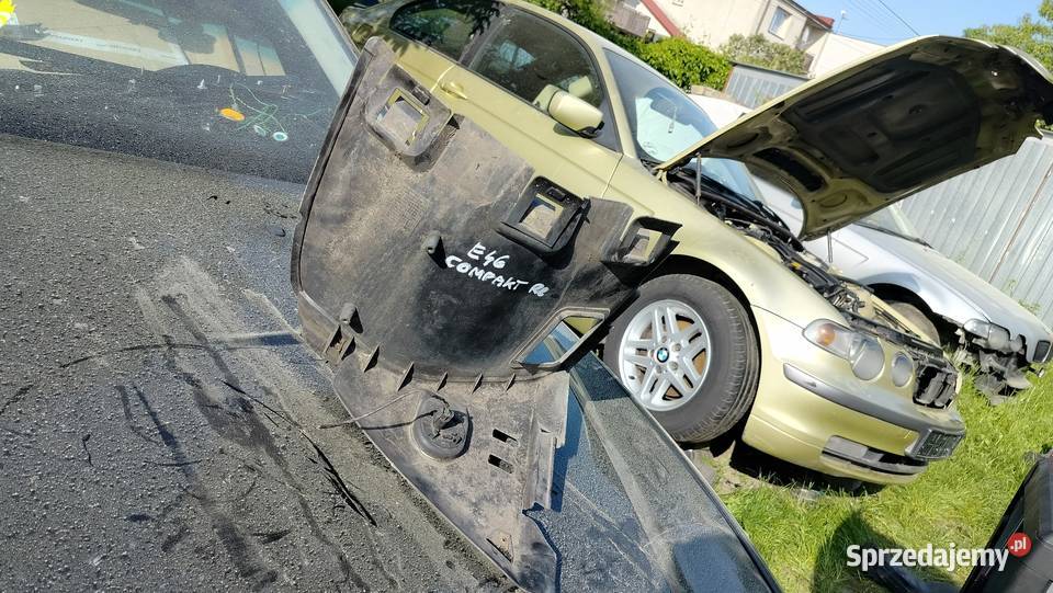 Bmw e46 compakt nadkole przednie krótkie prawe łódzkie Aleksandrów Łódzki