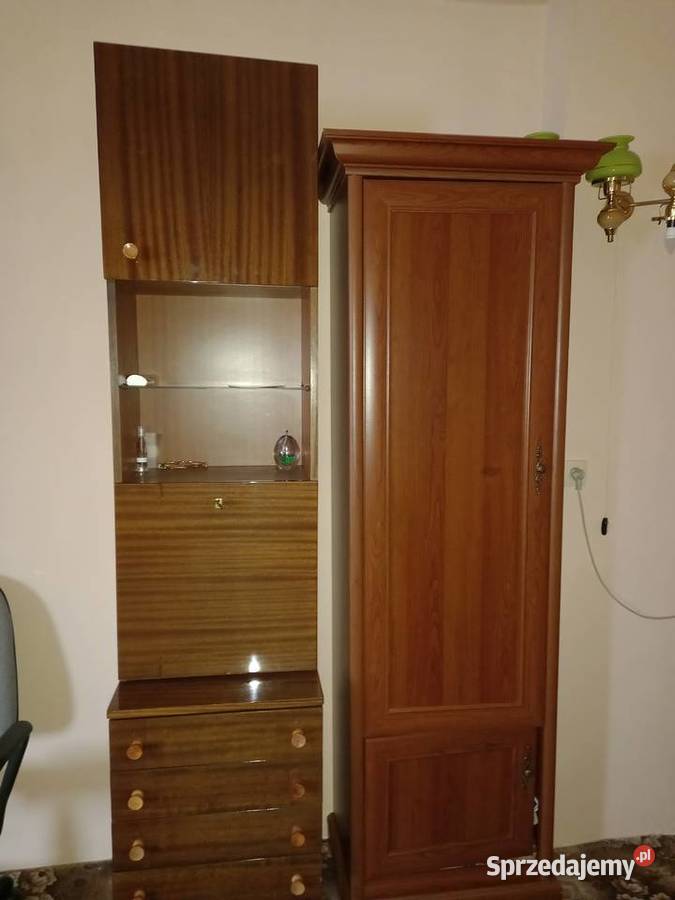 Meblościanka PRL wysoki połysk Łomża sprzedam