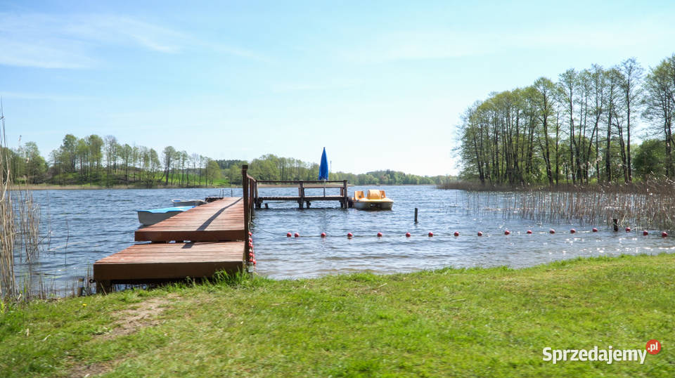 Działka budowlana o pow 9690 m2 z linią brzegową Dubeninki