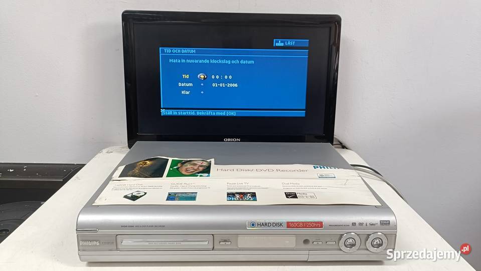 PHILIPS DVDR5350H nagrywarka bez pilota Poznań