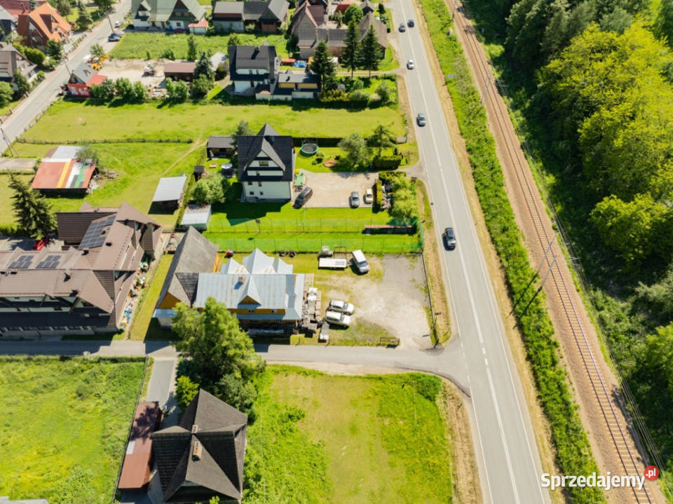 Działka z domem Zakopiance BIAŁY DUNAJEC Biały Dunajec