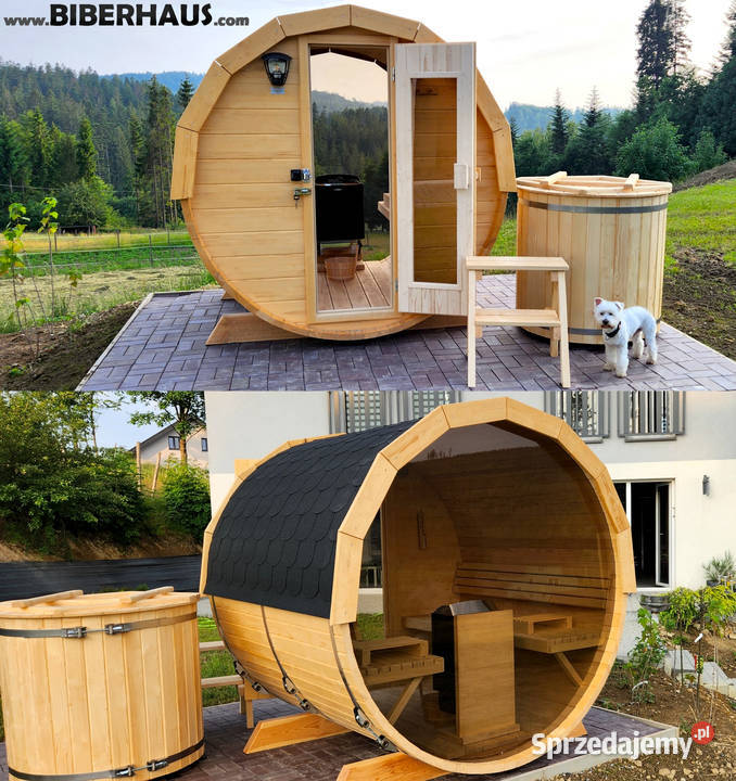 SAUNA Ogrodowa 200 OKNO 100 BECZKA 500L Sauny Nowy Targ sprzedam