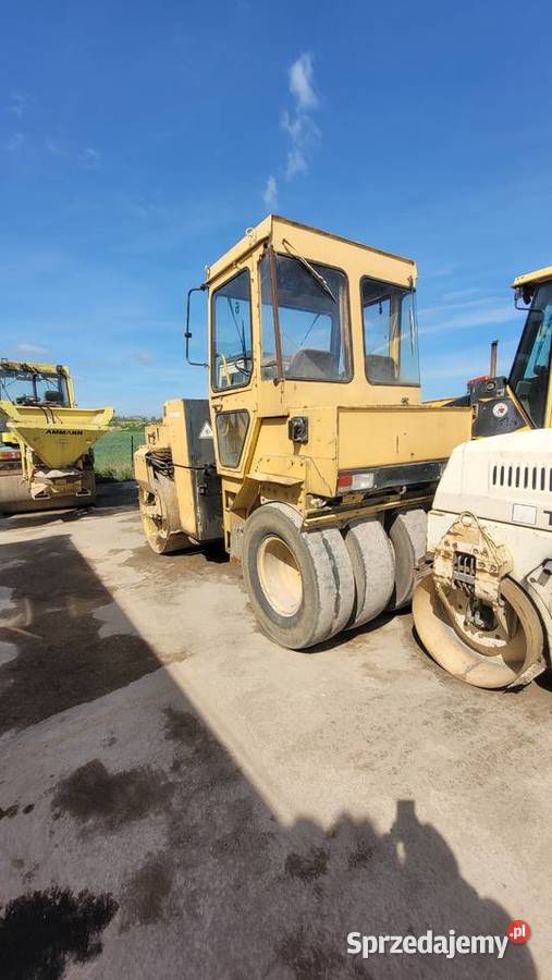 BOMAG BW154AC walec drogowy guma metal do masy Kacice
