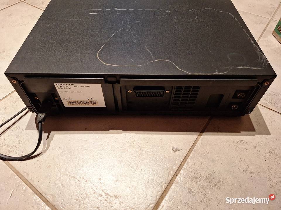 Magnetowid VHS Grundig Vivance 05 Katowice