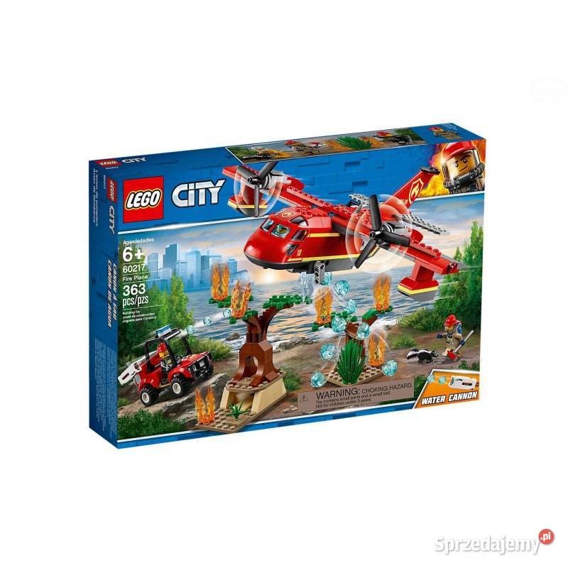 LEGO CITY SAMOLOT STRAZACKI Klocki