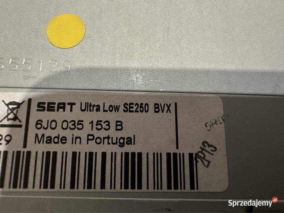 Radio Seat Ibiza 6J0035135B Wrocław