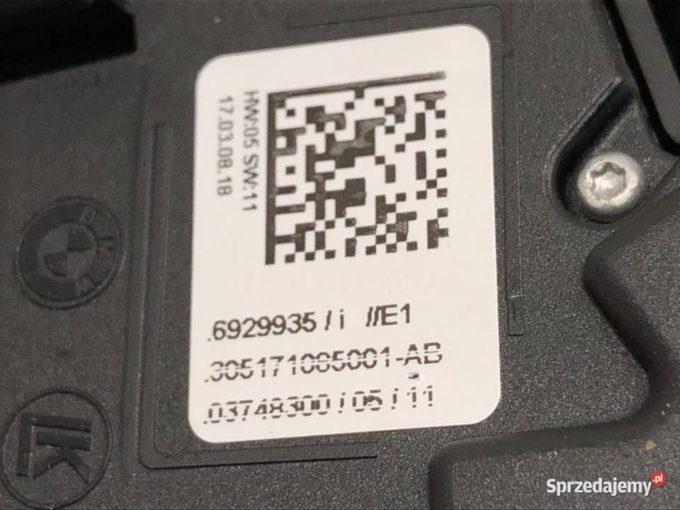 PRZEŁĄCZNIKI KIEROWNICY BMW E83 6929935 0311