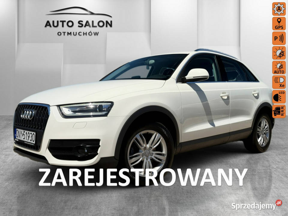 Audi Q3 BIXENON LED parktonik NAWI alusy 17 Q3 Otmuchów