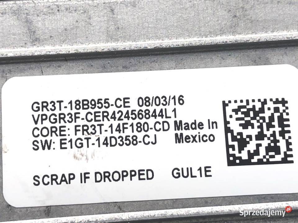 WYŚWIETLACZ FORD MUSTANG VI GR3T18B955CE EKRAN