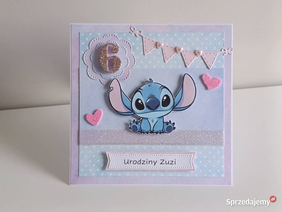 Personalizowana kartka urodzinowa ręcznie
