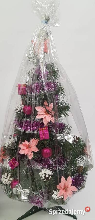 Choinka sztuczna udekorowana ubrana LED 230V śląskie Bielsko-Biała