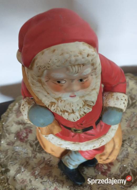 Mikołąj ceramiczny stary Boże Narodzenie