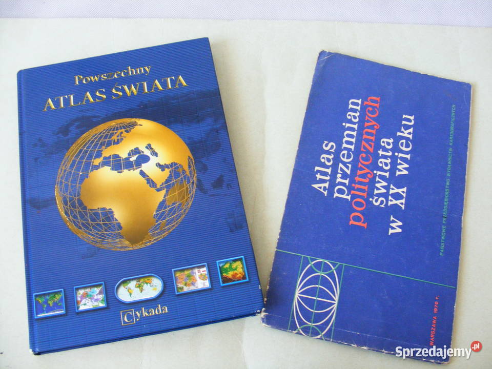 Powszechny atlas świata + Atlas przemian politycznych świata