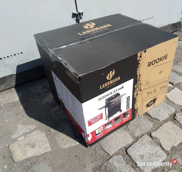 NAJTANIEJ Grill Gazowy 11 Na Kółkach z Szafką 12 sprzedam